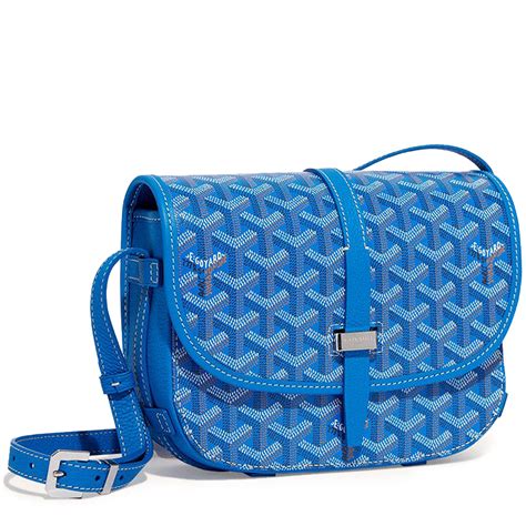 goyard belvedere sky blue